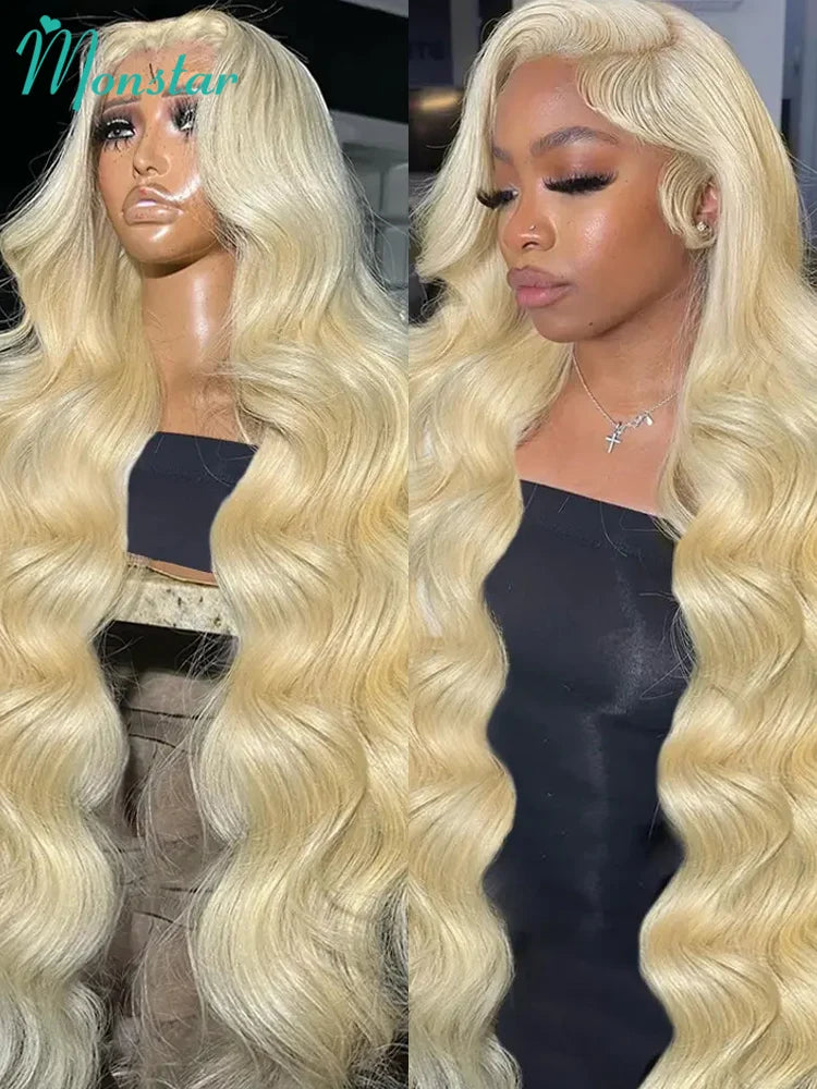 613 Honey Blonde Body Wave HD Lace Frontal Wig – 13x4, 13x6 & 360 Transparent Lace