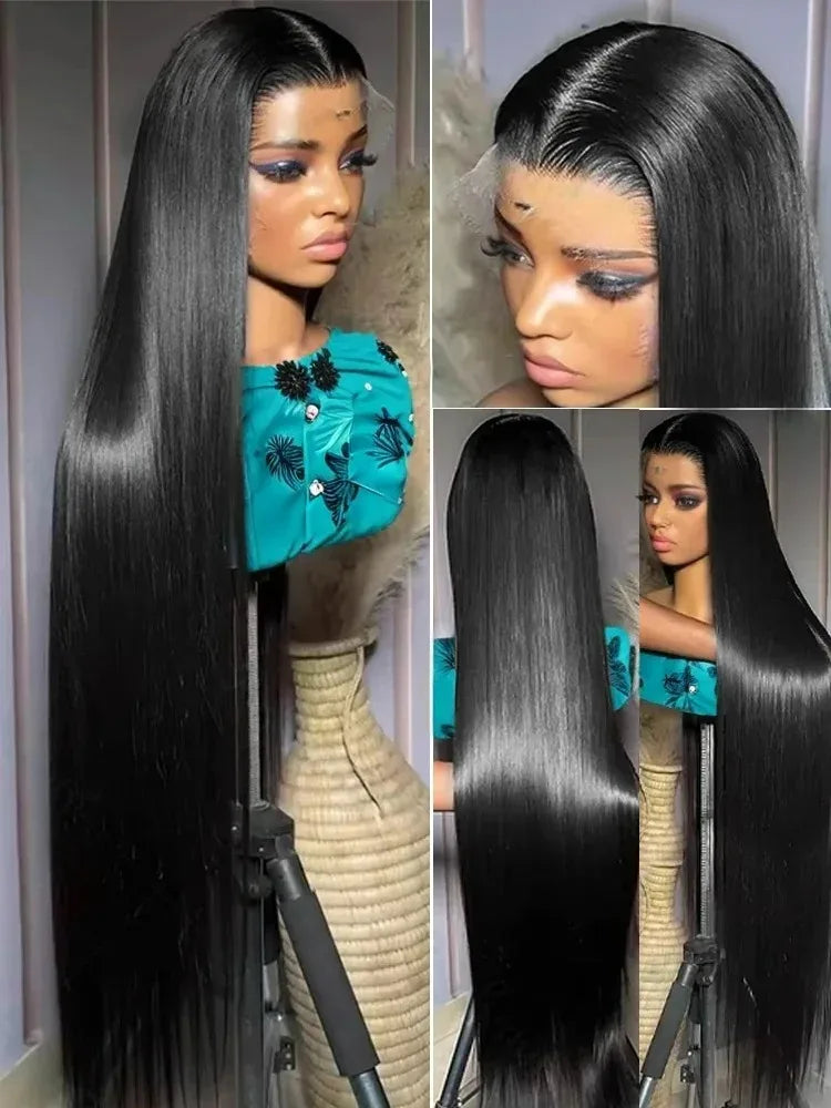 Bone Straight 360 Full Lace & HD Lace Frontal Wig – 13x4 & 13x6, 250%