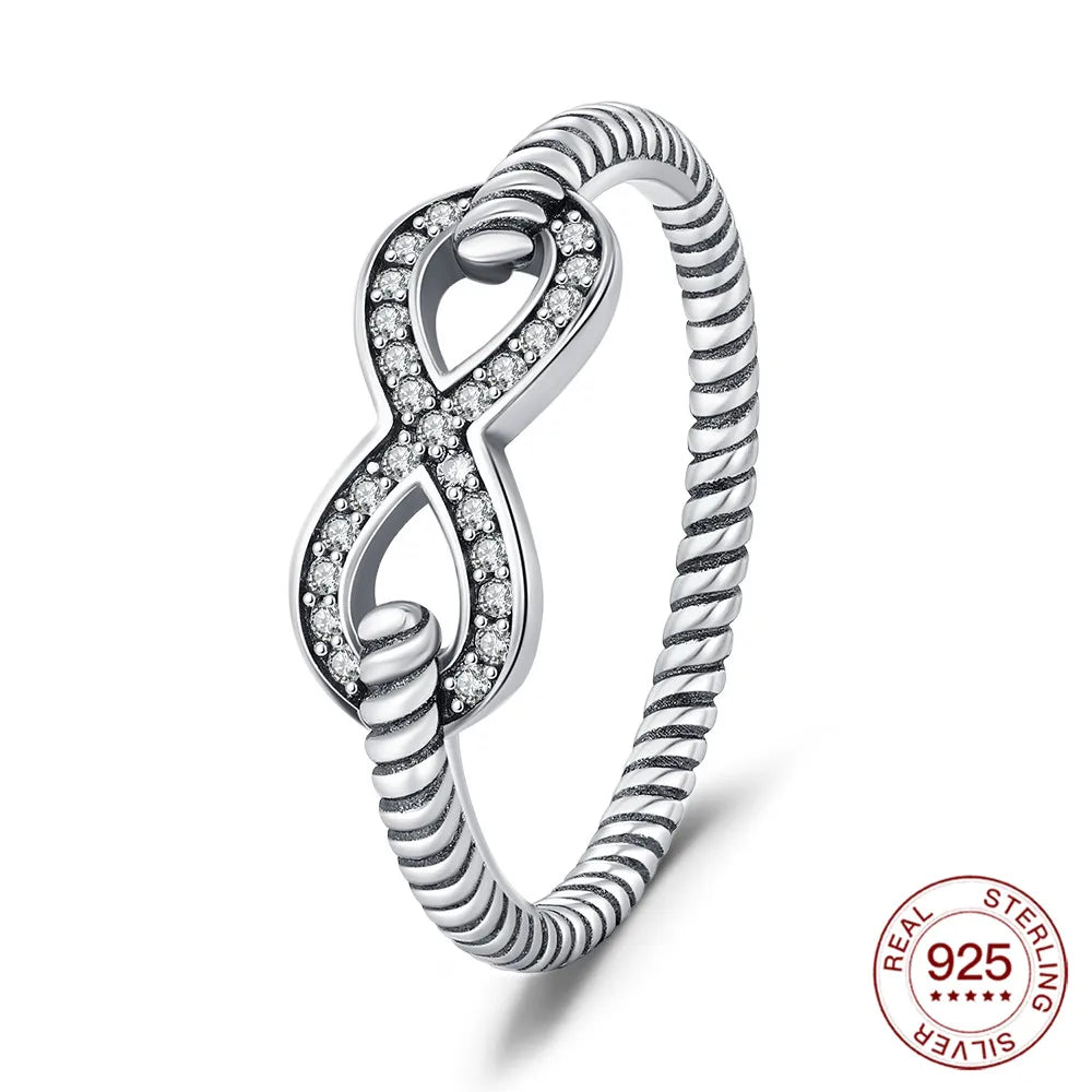 New Rings 925 Sterling Silver Ring Original Silver Pearl Ring For Women Luxury Zircon Simple Finger Ring Lover Jewelry Gifts