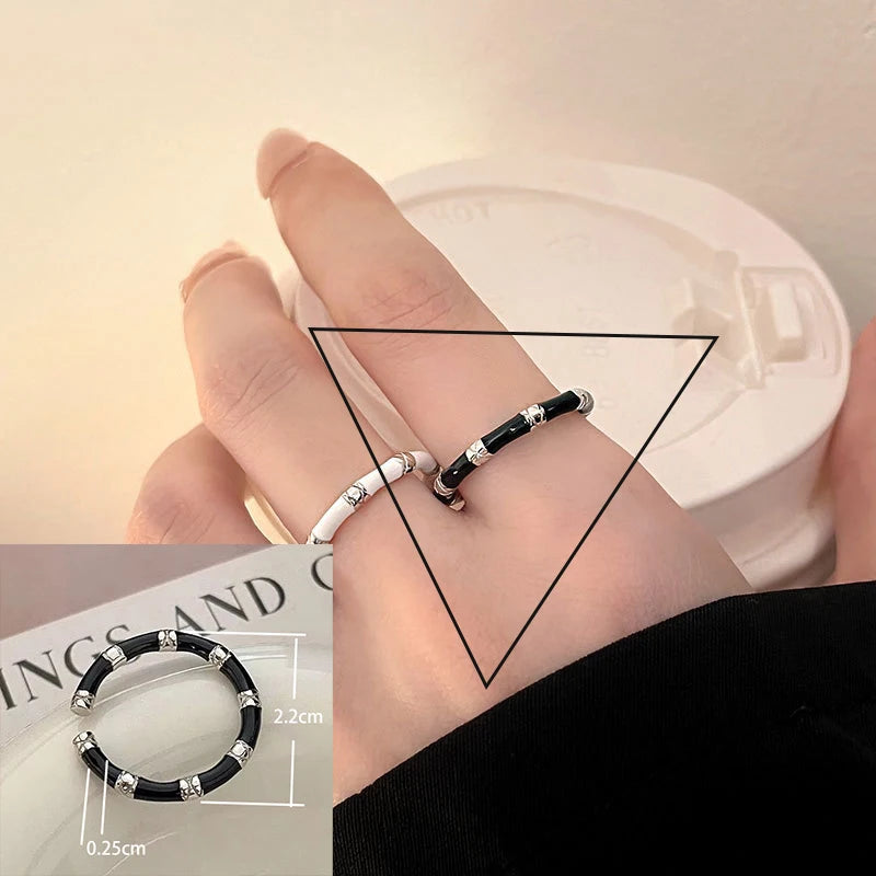 VENTFILLE 925 Sterling Silver Irregular Design Wave Golden Stackable Finger Rings Trendy Adjustable For Women Gifts Dropshipping