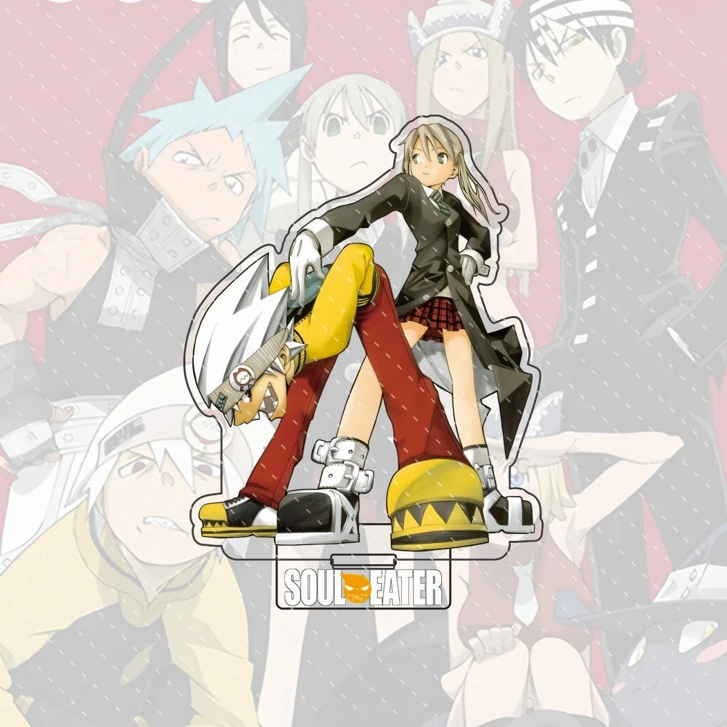 Anime“Soul Eater”Acrylic Character Tsugumi Harudori, Kid Standing Model Stand Exquisite Desktop Decoration Halloween Gift 15CM