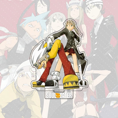 Anime“Soul Eater”Acrylic Character Tsugumi Harudori, Kid Standing Model Stand Exquisite Desktop Decoration Halloween Gift 15CM