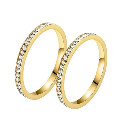 Micro Paved Square Cubic Zirconia Promise Love Rings for Women Engagement Wedding Jewelry Hot Sale Drop Ship Ring