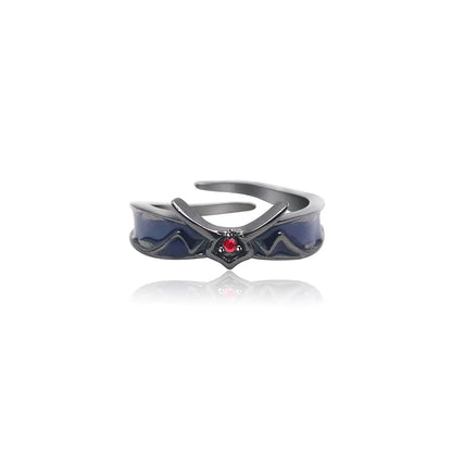 1PC Anime Code Geass Rings for Men Women Lelouch vi Britannia Adjustable Finger Ring Fans Party Jewelry Gift