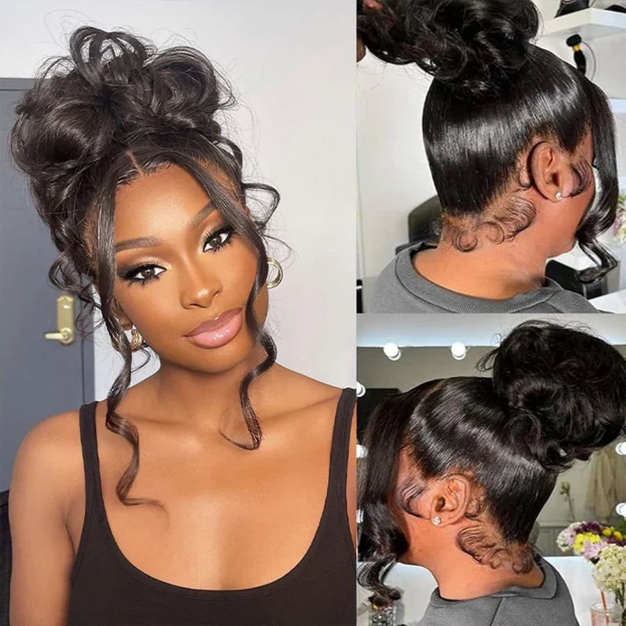 Invisible Strap Snug-Fit 360 Full Lace Body Wave Wig – HD Glueless Ready-to-Wear