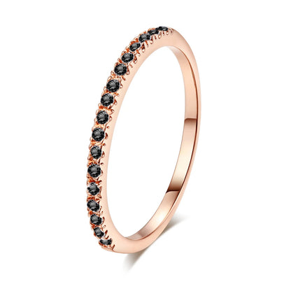 Thin Finger Rings For Women Aesthetic Accessories Dating Engagement Tiny Women's Dainty Ring Colorful Jewelry Wholesale R132