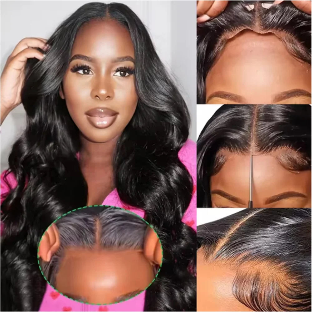 Body Wave HD Lace Frontal Wig – 13x4, 13x6 & 5x5 Glueless Closure