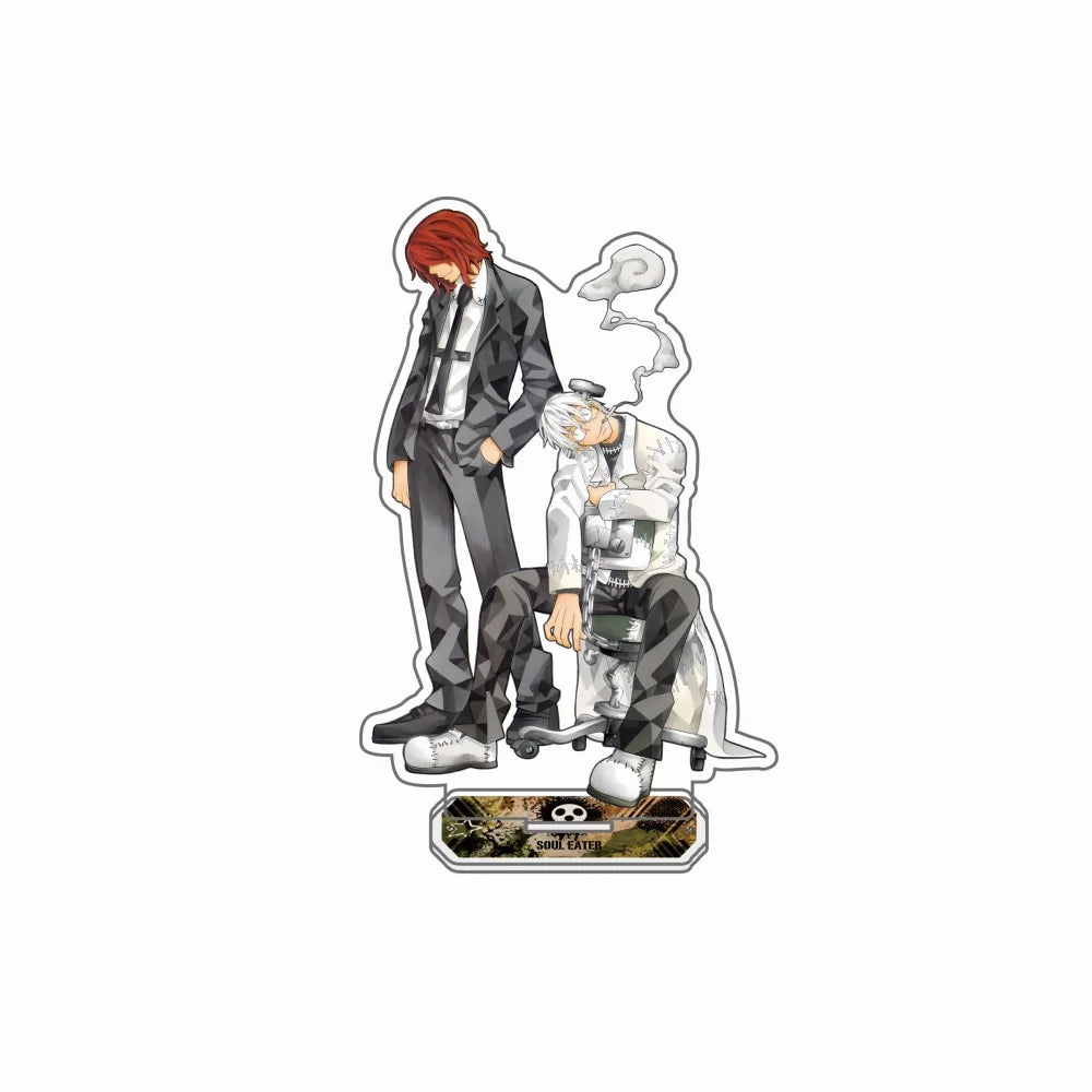 Soul Eater 15cm Acrylic Standee Anime Figure keyring Death the Kid Maka Albarn Black Star Tsubaki Desk Ornament Gift