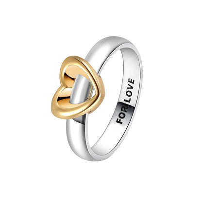 925 Sterling Silver  Crown Heart Flower Zircon Rings For Women Love Promise Engagement Band Fashion Ring Set