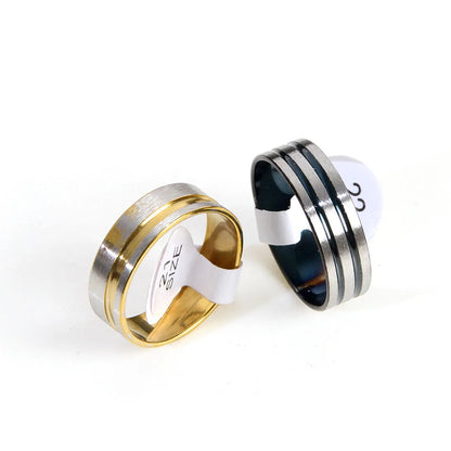 100pcs/Box Men Women Rings High Quality Stainless Steel Rings Fashion Trendy Jewelry Set Mix Style Wholesale Lot Party Gifts