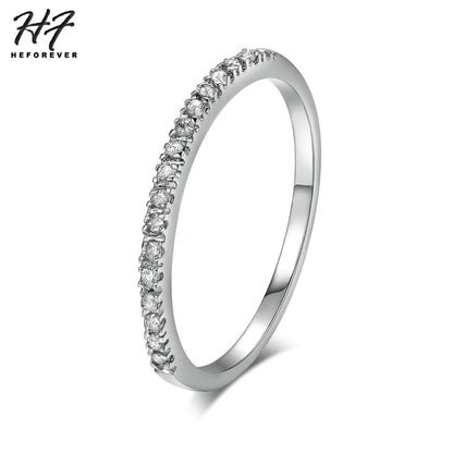 Korean Dainty Rings For Women Aesthetic Accessories Jewellry Date Engagement Women' Ring Thin Colorful Finger Jewelry R132