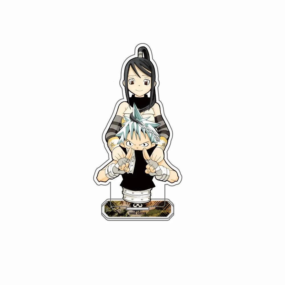 Soul Eater 15cm Acrylic Standee Anime Figure keyring Death the Kid Maka Albarn Black Star Tsubaki Desk Ornament Gift