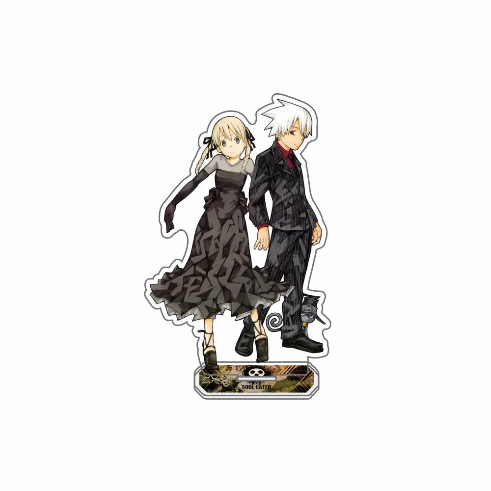 Soul Eater 15cm Acrylic Standee Anime Figure keyring Death the Kid Maka Albarn Black Star Tsubaki Desk Ornament Gift