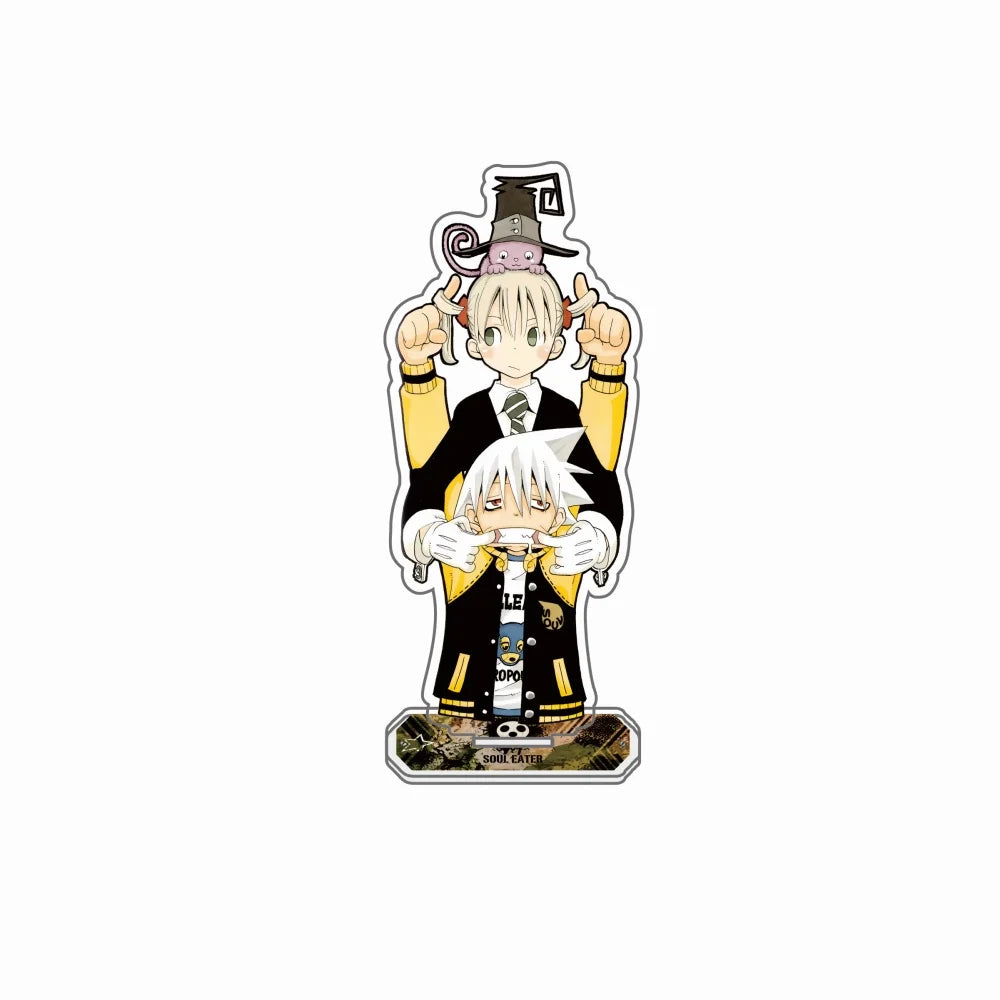 Soul Eater 15cm Acrylic Standee Anime Figure keyring Death the Kid Maka Albarn Black Star Tsubaki Desk Ornament Gift