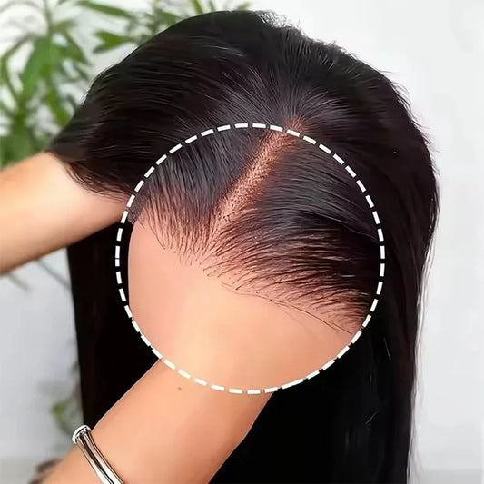 Glueless Straight Wig – Pre-Cut Pre-Plucked 4x4 HD Lace Closure, Wear & Go