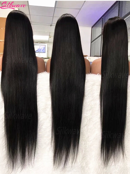 Bone Straight Glueless Lace Front Wig – 13x4, 13x6, 4x4 & 5x5 for Black Women, 30–40 Inch