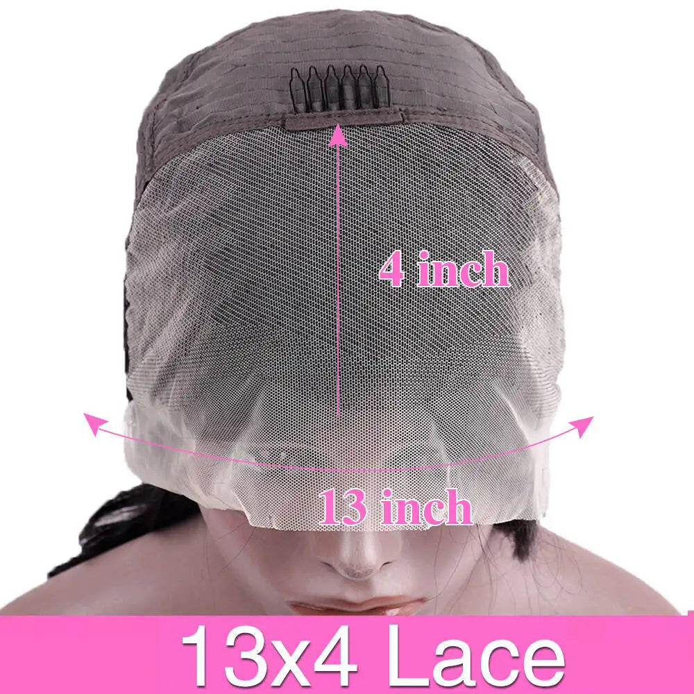 Chocolate Brown Straight Bob Wig – 13x4 Transparent Lace Frontal, 220% Density Short