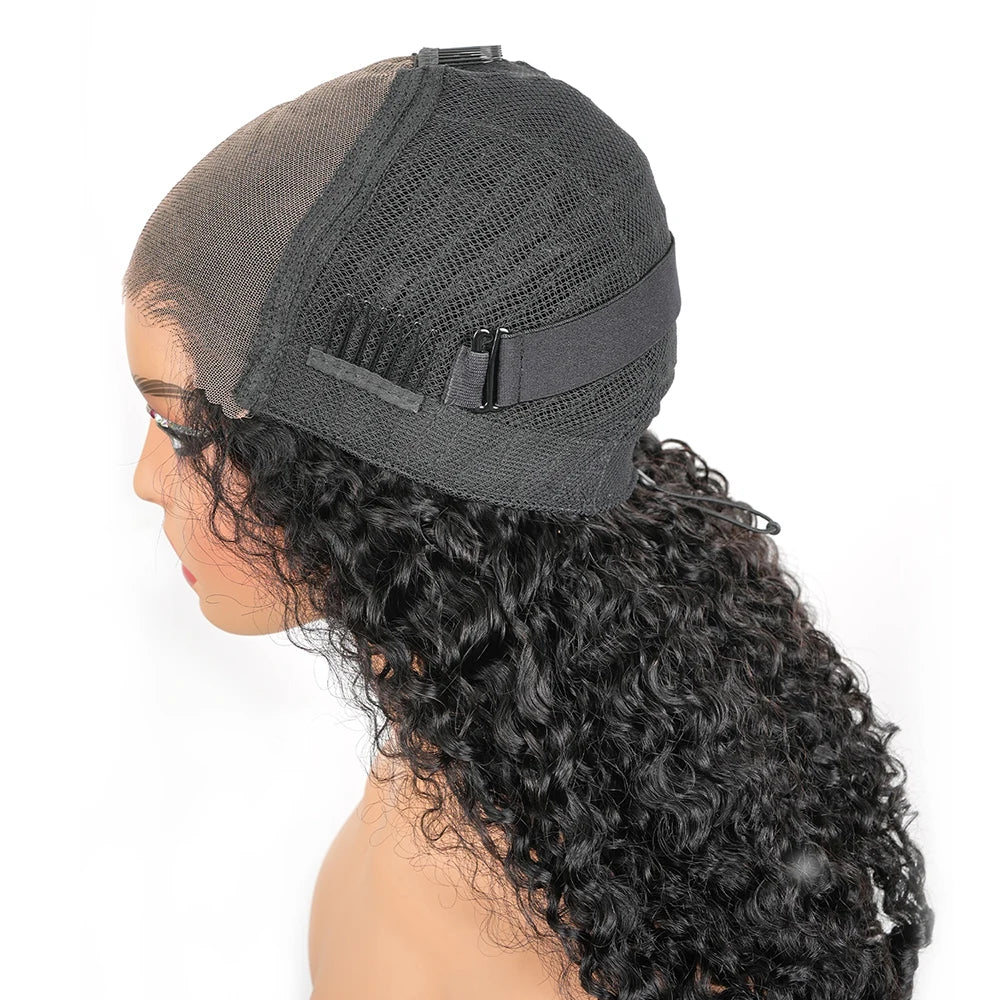 Burmese Curly Glueless Lace Wig – 7x6 & 13x6 HD Pre-Plucked, Up to 46 Inch
