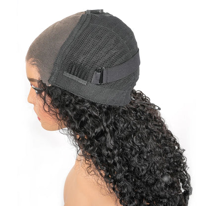 Burmese Curly Glueless Lace Wig – 7x6 & 13x6 HD Pre-Plucked, Up to 46 Inch