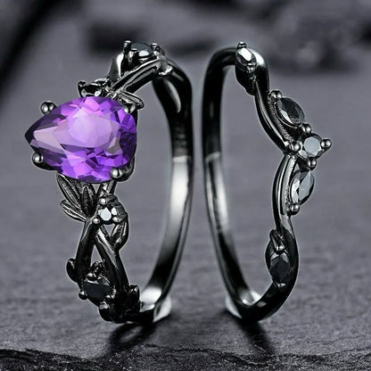 Luxury Zircon Rings For Women Girls Crystal Engagement Wedding Ring Adjustable Party Stainless Stee Finger Rings Jewelry Gifts