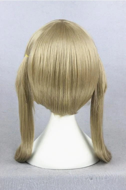 Anime Soul Eater Maka Albarn Cosplay Wig Women Girl Soul Eater Cosplay Halloween Carnival Party Wig Heat Resistant Synthetic Wig
