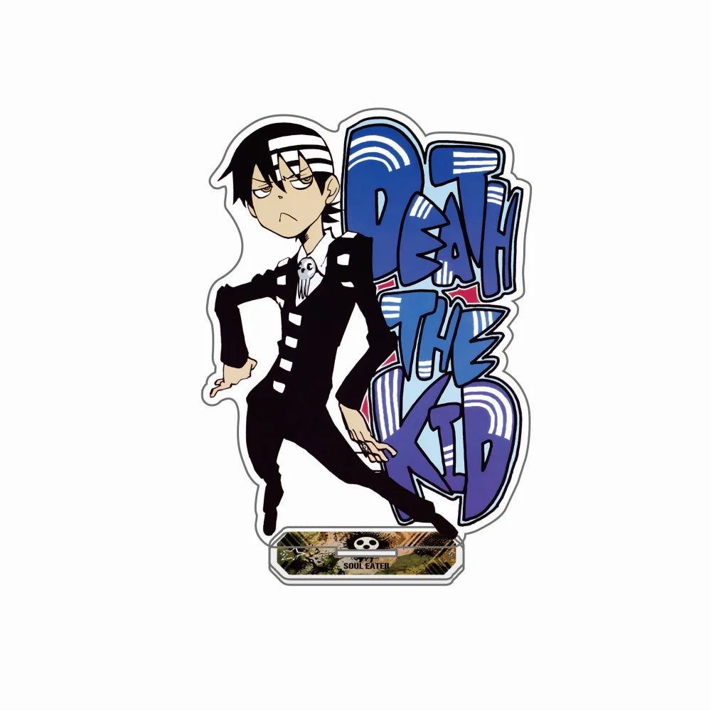 Soul Eater 15cm Acrylic Standee Anime Figure keyring Death the Kid Maka Albarn Black Star Tsubaki Desk Ornament Gift
