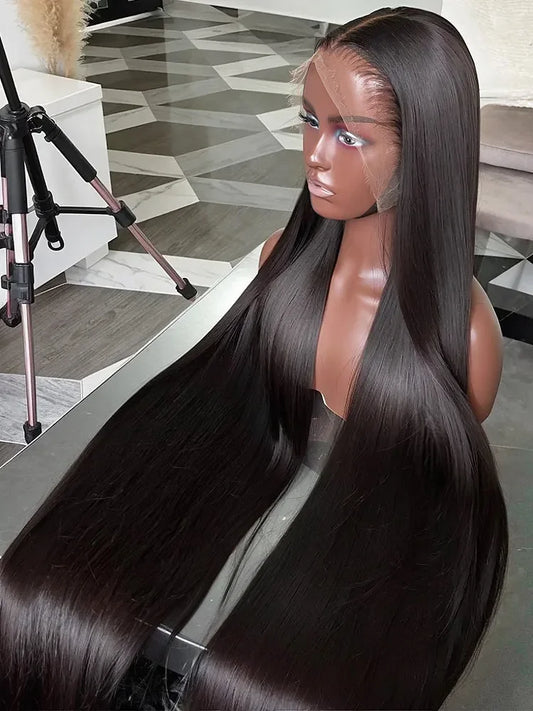 Bone Straight 360 Full Lace & HD Lace Frontal Wig – 13x4 & 13x6, 250%
