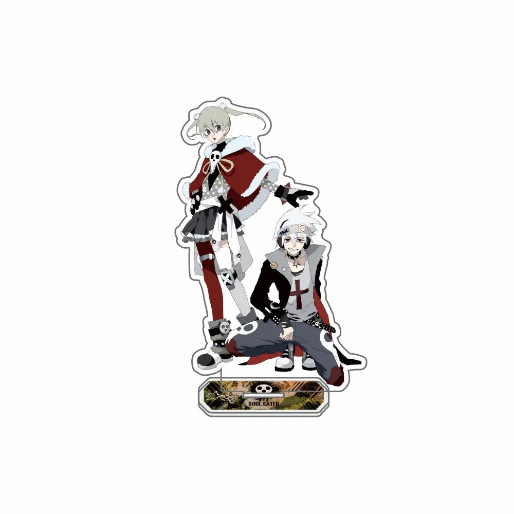 Soul Eater 15cm Acrylic Standee Anime Figure keyring Death the Kid Maka Albarn Black Star Tsubaki Desk Ornament Gift