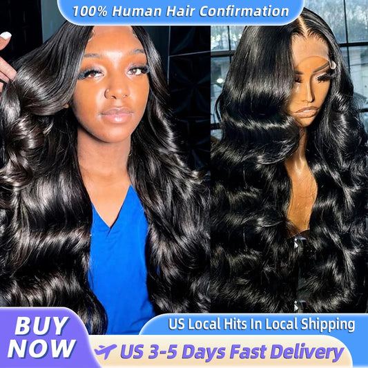Body Wave 200% Real Density 13x6 HD Transparent Lace Front Wig – 13x4 & 360 for Women, 30 Inch