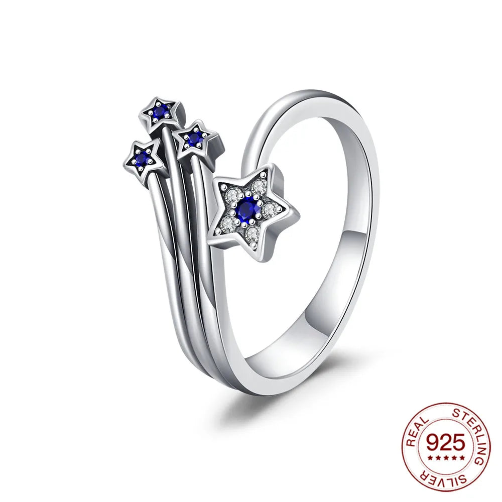 New Rings 925 Sterling Silver Ring Original Silver Pearl Ring For Women Luxury Zircon Simple Finger Ring Lover Jewelry Gifts