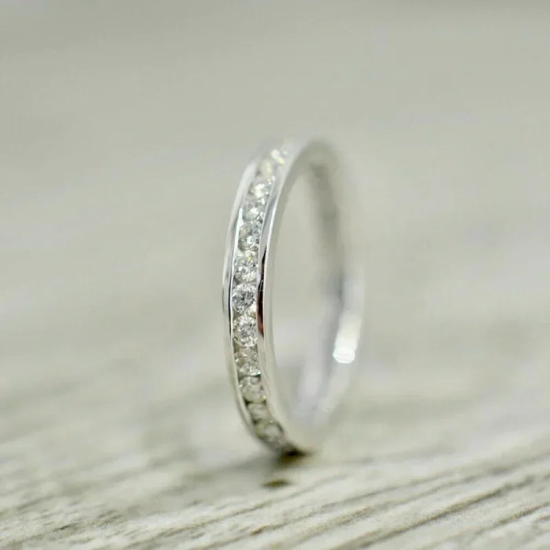 Huitan 2020 NEW Fashion Wedding Ring For Women Micro Paved Cubiz Zircon Finger Rings Female Engagement Jewelry Accessories