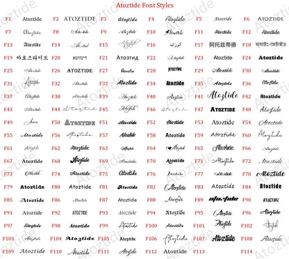 Atoztide Custom Name Necklace for Women with Butterfly Personalized Stainless Steel Jewelry Nameplate Choker Chain Birthday Gift