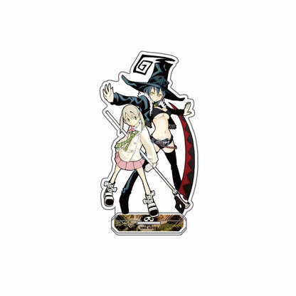 Soul Eater 15cm Acrylic Standee Anime Figure keyring Death the Kid Maka Albarn Black Star Tsubaki Desk Ornament Gift