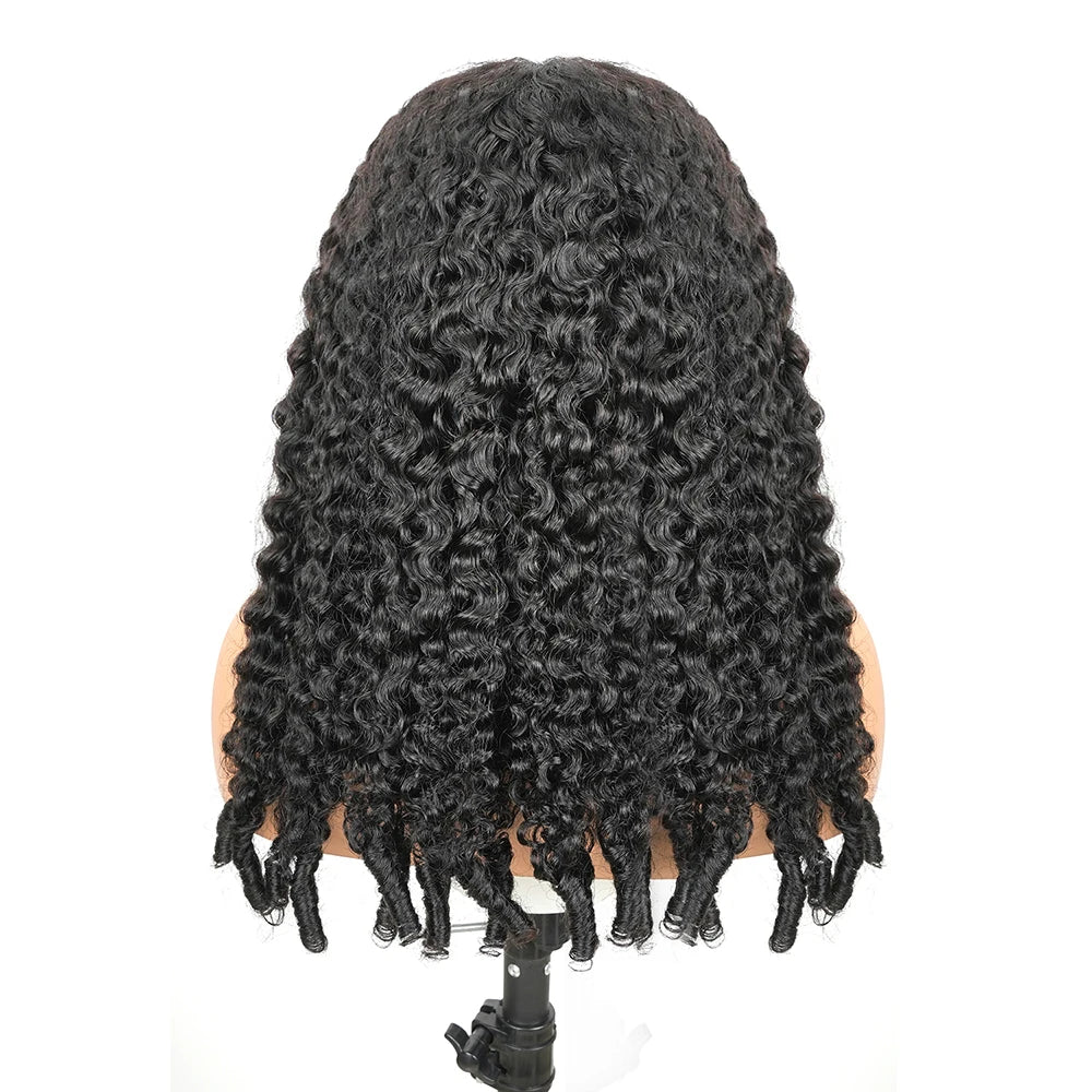 Burmese Curly Glueless Lace Wig – 7x6 & 13x6 HD Pre-Plucked, Up to 46 Inch