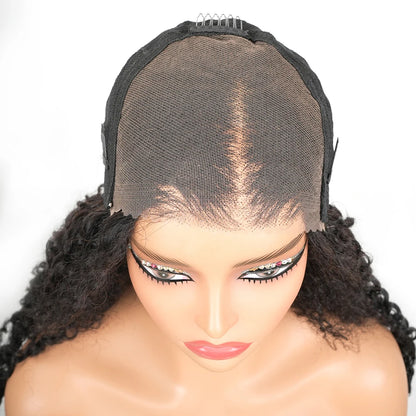 Burmese Curly Glueless Lace Wig – 7x6 & 13x6 HD Pre-Plucked, Up to 46 Inch