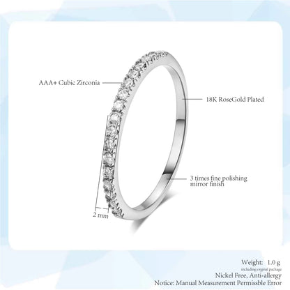 ZHOUYANG Love Cute Wedding Engagement Rings for Women Micro Pave CZ Crystal Sliver Color Dainty Ring Fashion Jewelry All Size