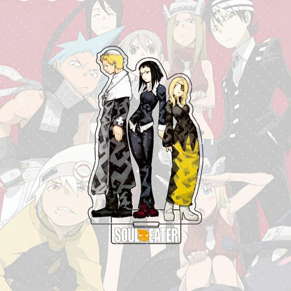 Anime“Soul Eater”Acrylic Character Tsugumi Harudori, Kid Standing Model Stand Exquisite Desktop Decoration Halloween Gift 15CM