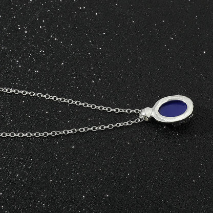 Popular Movie Fashion Necklace Elena Gilbert Vervain Romantic Crystal Pendant Necklace For Women Charm Jewelry Gifts