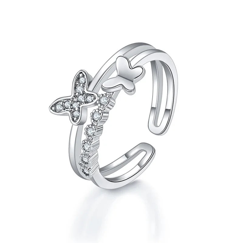 925 Sliver Rings Shining 5A Zircon for Women Wedding Engagement Sterling Silver Jewelry Fashion Luxury Gift High Quality