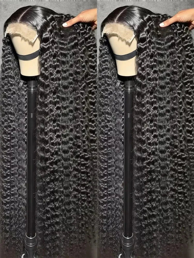Burmese Curly Transparent Lace Front Wig – 13x4, 13x6 & 360 Full Lace, 250%