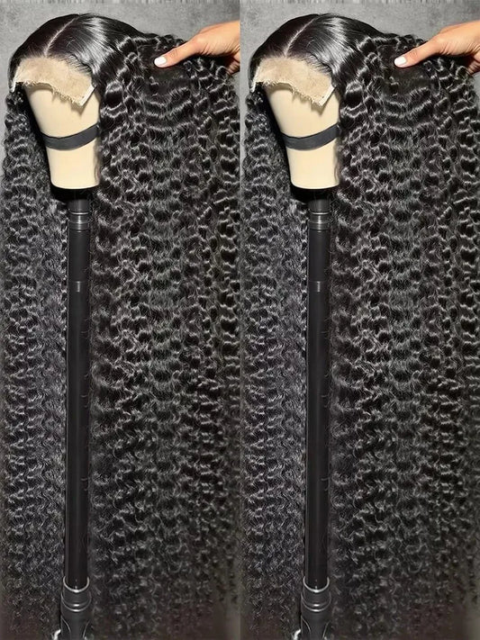 Burmese Curly Transparent Lace Front Wig – 13x4, 13x6 & 360 Full Lace, 250%