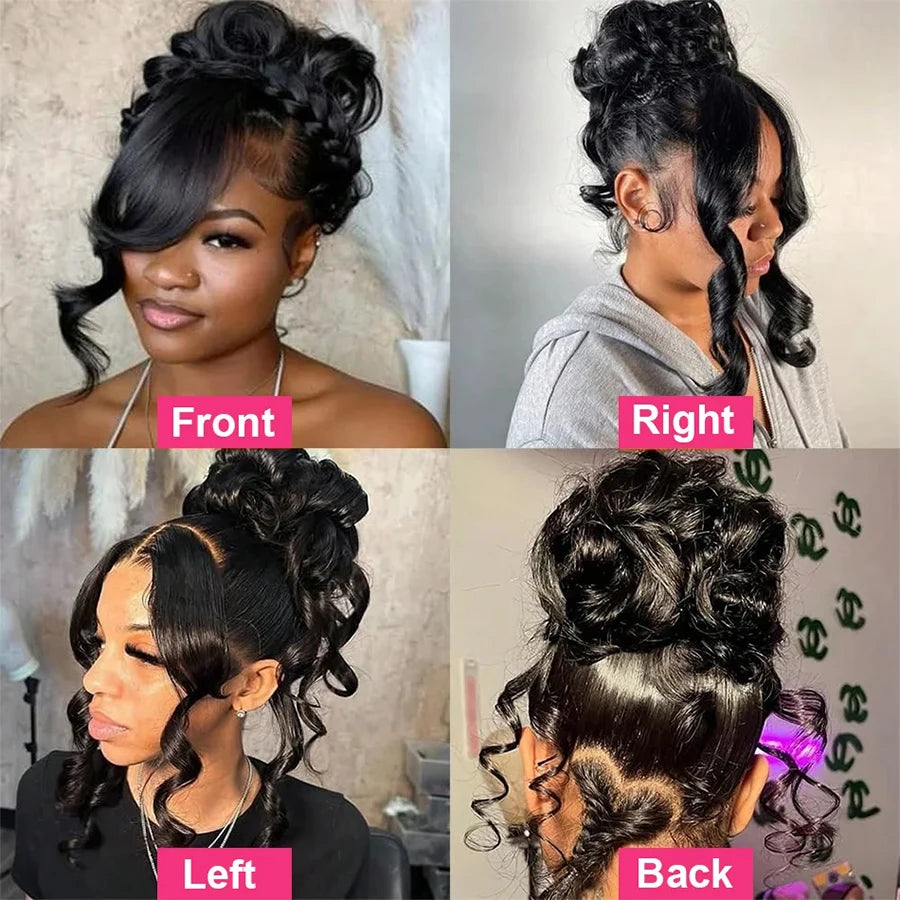 Invisible Strap Snug-Fit 360 Full Lace Body Wave Wig – HD Glueless Ready-to-Wear