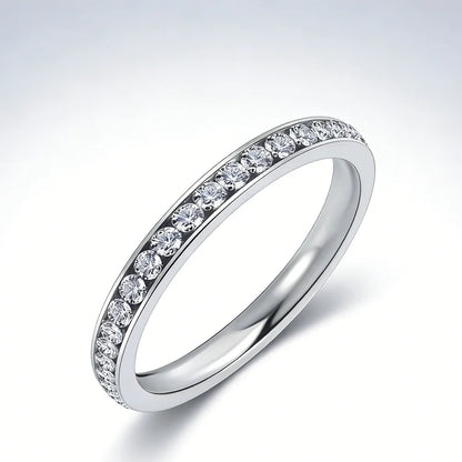 Micro Paved Square Cubic Zirconia Promise Love Rings for Women Engagement Wedding Jewelry Hot Sale Drop Ship Ring