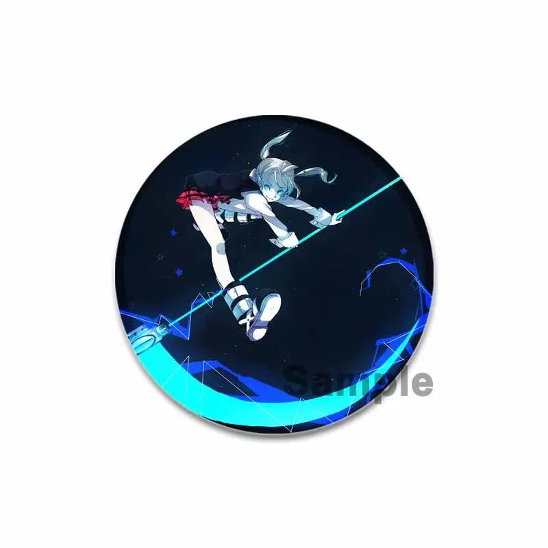 32/44/58MM Anime Soul Eater Pins Thompson Patricia Evans Soul Eater Albarn Maka Figure Icon Brooches Badge for Backpack Clothes
