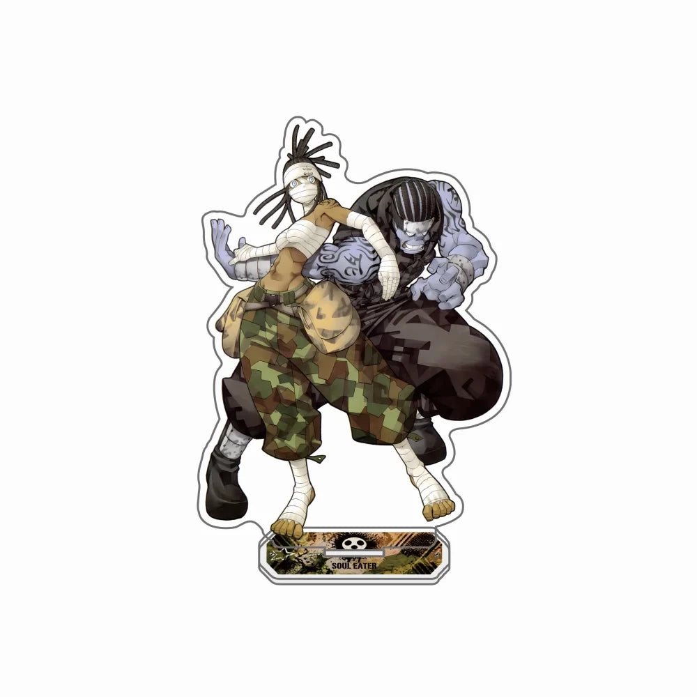 Soul Eater 15cm Acrylic Standee Anime Figure keyring Death the Kid Maka Albarn Black Star Tsubaki Desk Ornament Gift