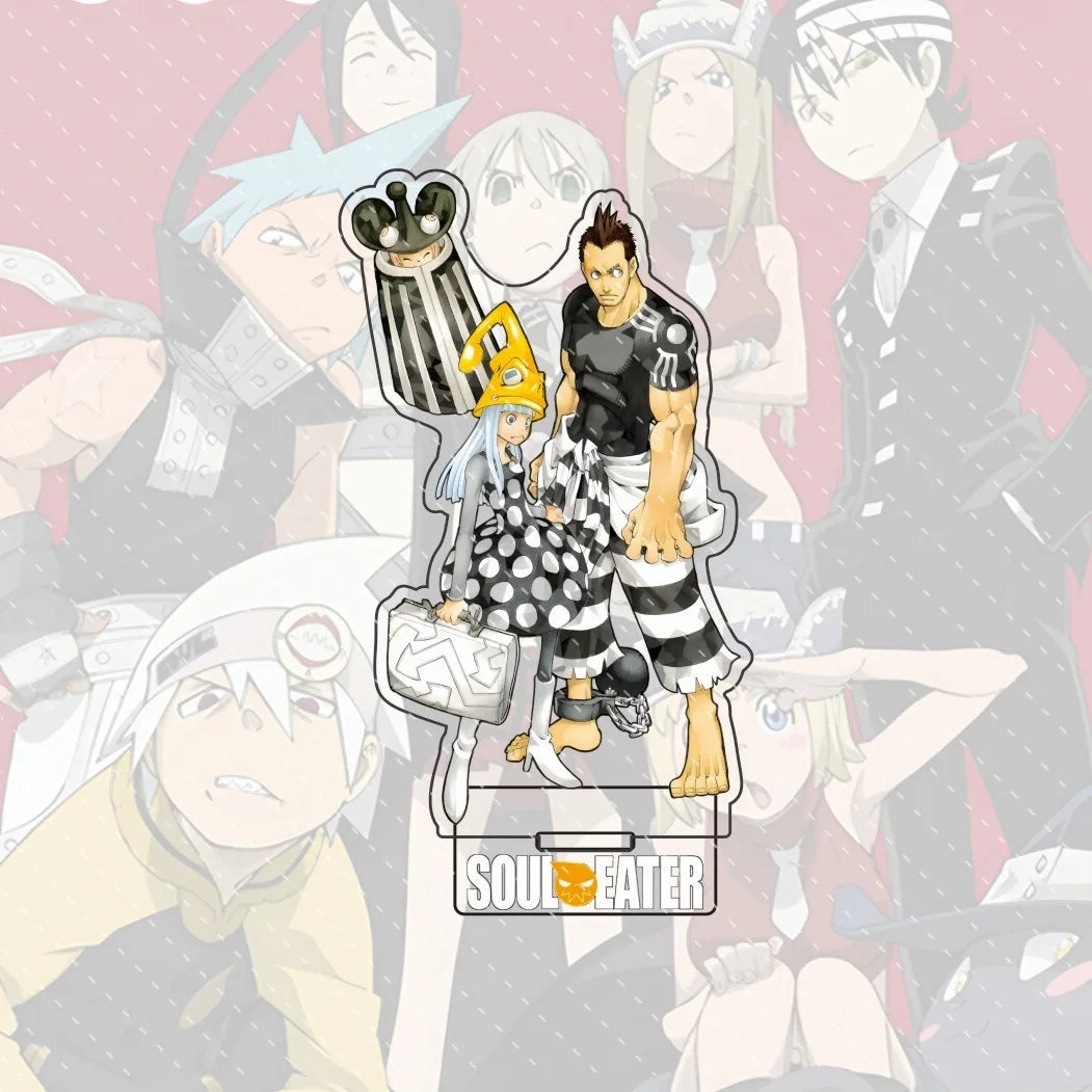 Anime“Soul Eater”Acrylic Character Tsugumi Harudori, Kid Standing Model Stand Exquisite Desktop Decoration Halloween Gift 15CM