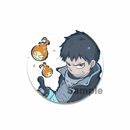 32/44/58MM Anime Soul Eater Pins Thompson Patricia Evans Soul Eater Albarn Maka Figure Icon Brooches Badge for Backpack Clothes