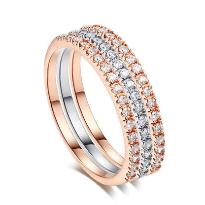 Thin Finger Rings For Women Aesthetic Accessories Dating Engagement Tiny Women's Dainty Ring Colorful Jewelry Wholesale R132