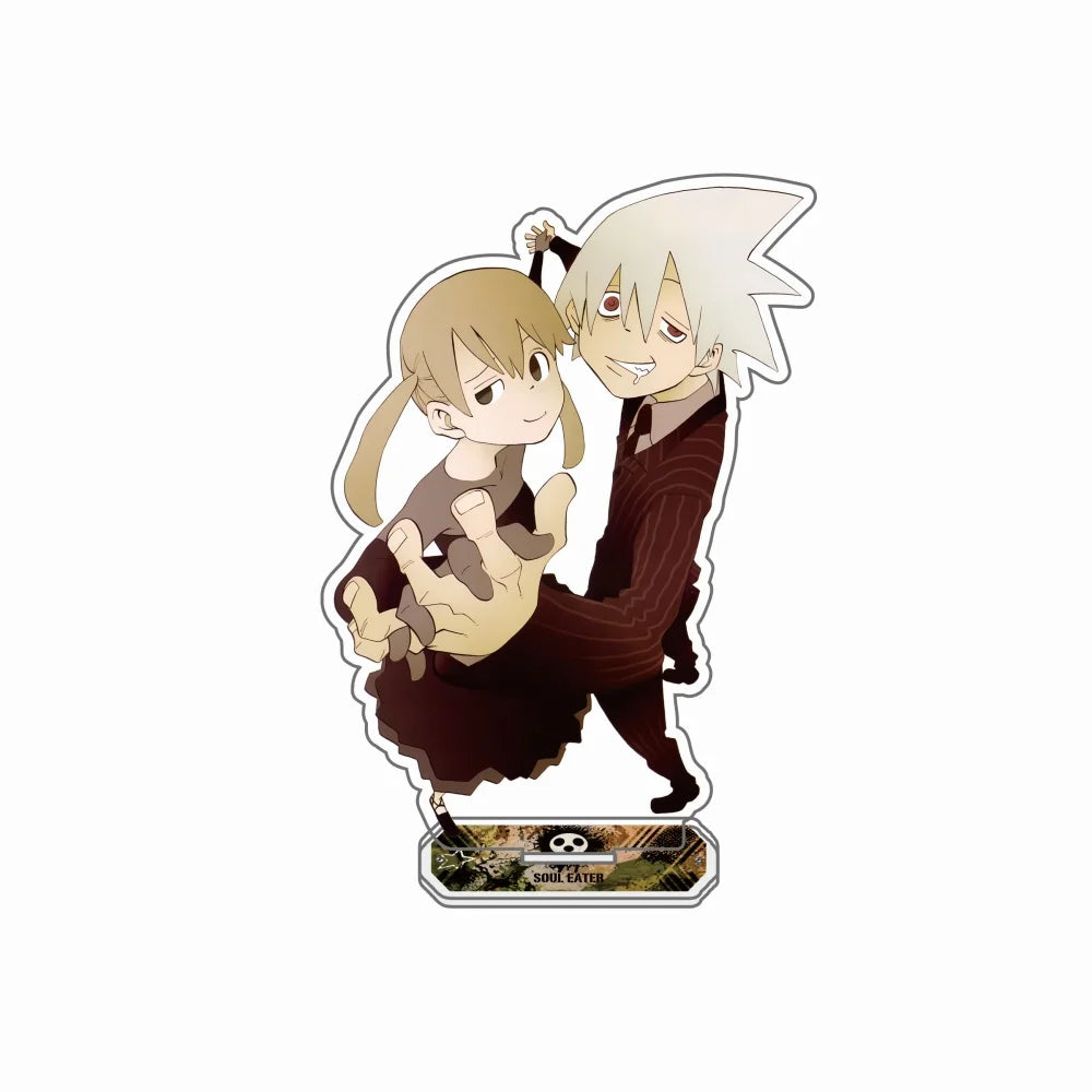 Soul Eater 15cm Acrylic Standee Anime Figure keyring Death the Kid Maka Albarn Black Star Tsubaki Desk Ornament Gift