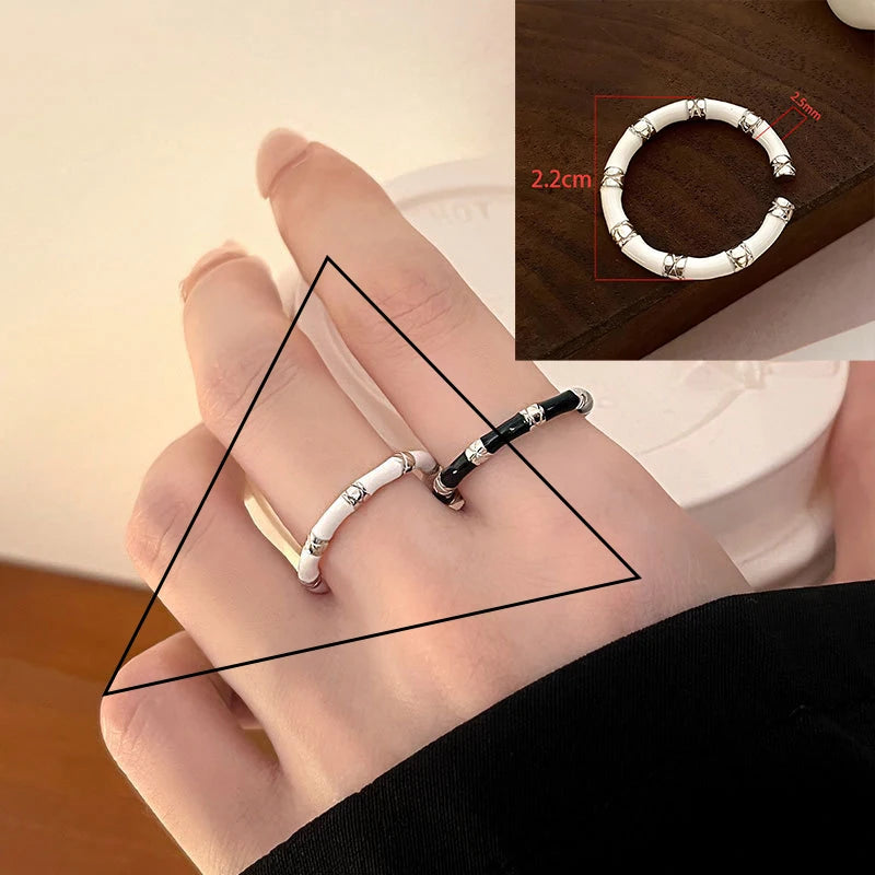 VENTFILLE 925 Sterling Silver Irregular Design Wave Golden Stackable Finger Rings Trendy Adjustable For Women Gifts Dropshipping